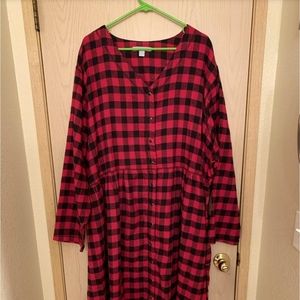 BUFFALO PLAID LOUNGER 4x 34/36